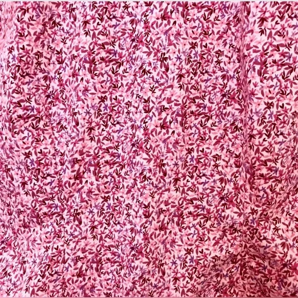 Copper Key Vintage 90s Womens L Pink Oriental Floral Semi Fitted Button Up Shirt - Picture 6 of 9